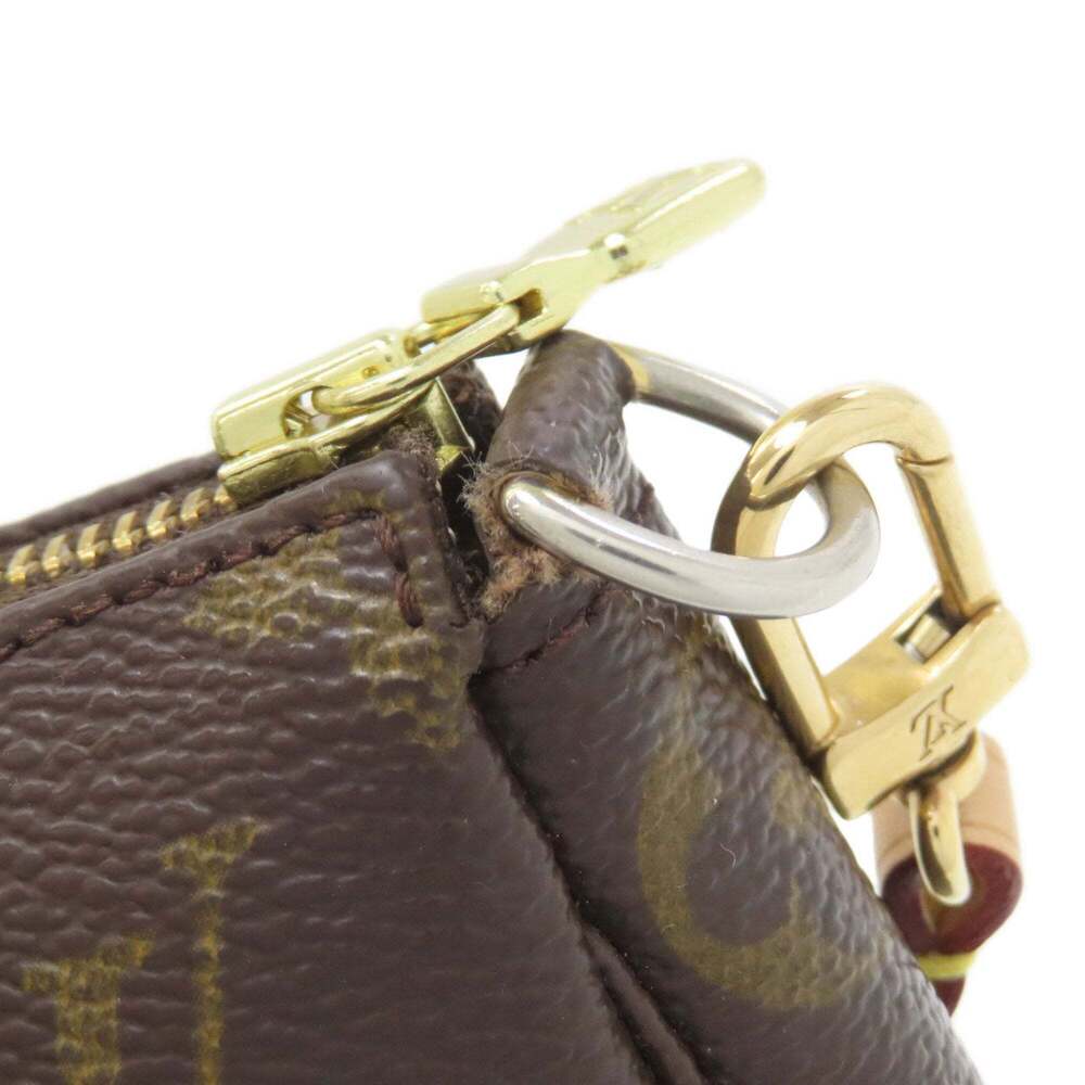 LOUIS VUITTON Brown Monogram Canvas Pochette Pouch - Picture 9 of 14